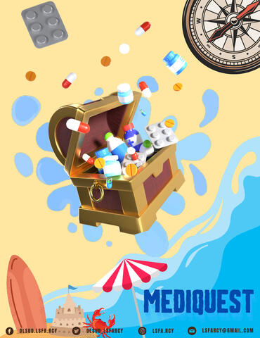 Creator: Danielle Kris Hallig ; Made for the onsite decoration of Mediquest (flyers)